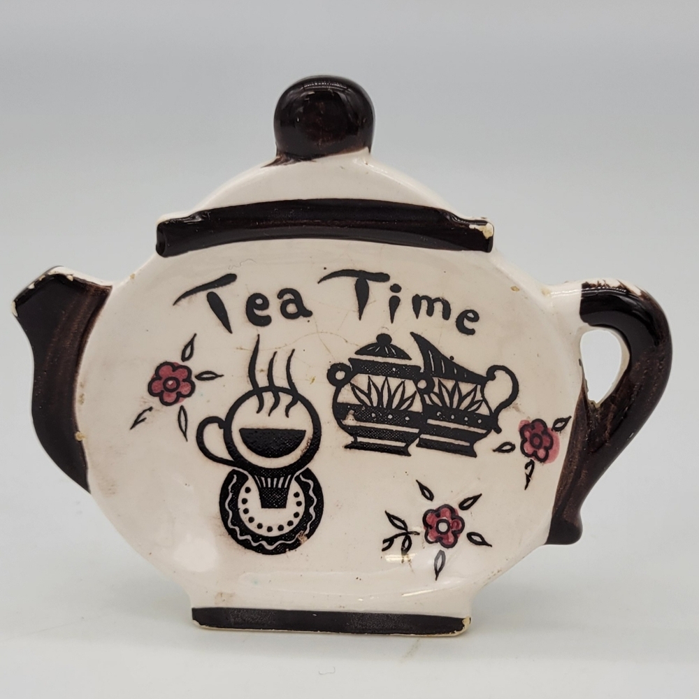 Vintage Tea Time Tea Bag Holder
